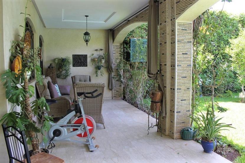 Magnifique Villa Avec Piscine Chauffee Que Pour Famille Marraquexe Exterior foto