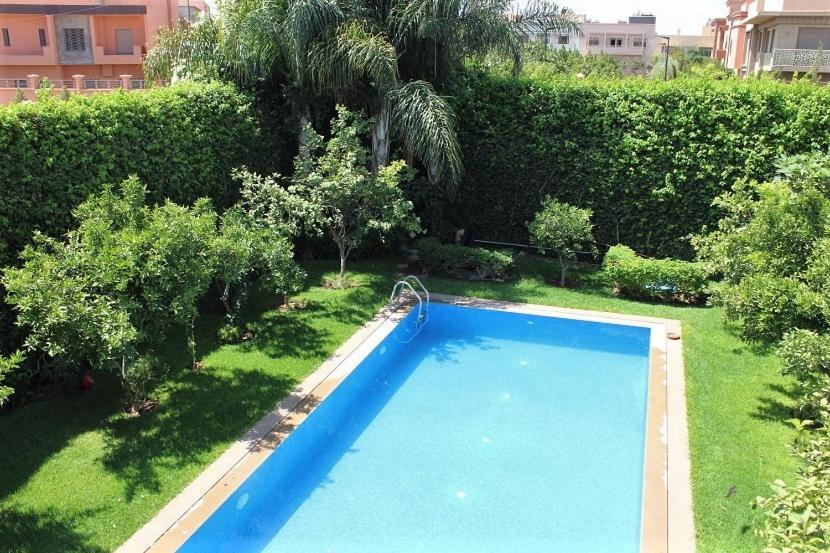 Magnifique Villa Avec Piscine Chauffee Que Pour Famille Marraquexe Exterior foto